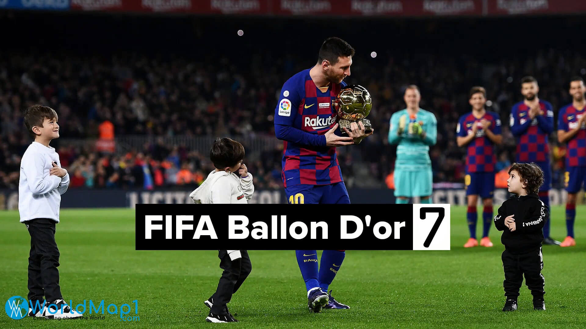 Lionel Messi remporte 7 fois le Ballon d'or de la FIFA